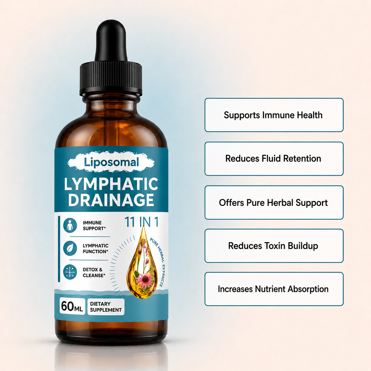 Bloomella's Liposomal Lymphatic Drainage